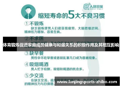 体育锻炼促进家庭成员健康与和谐关系的积极作用及其相互影响